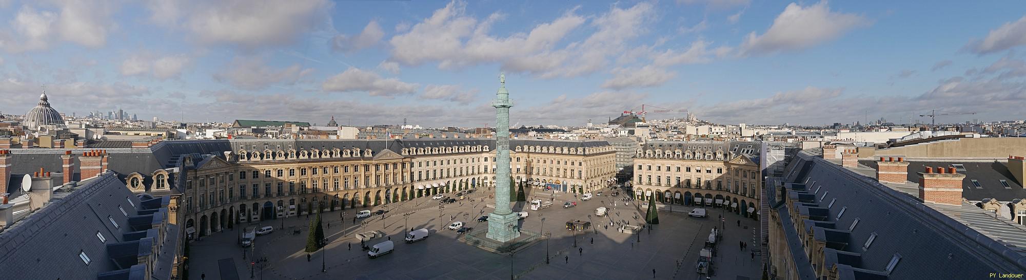 Paris vu d'en haut, 8 place Vendme