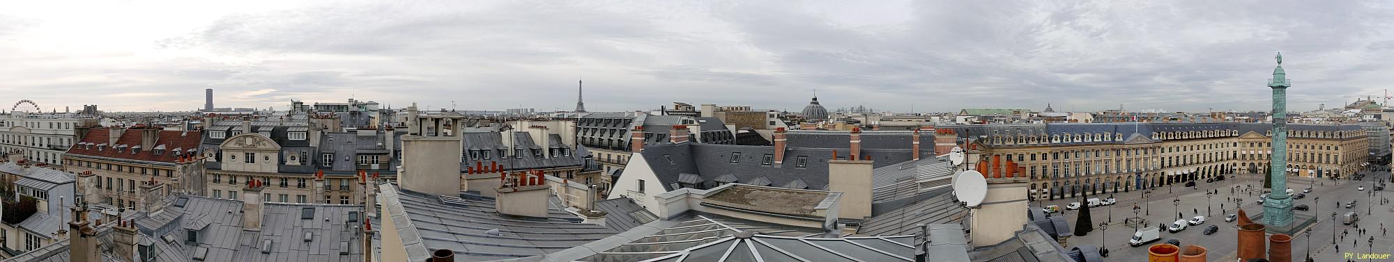 Paris vu d'en haut,  8 place Vendme