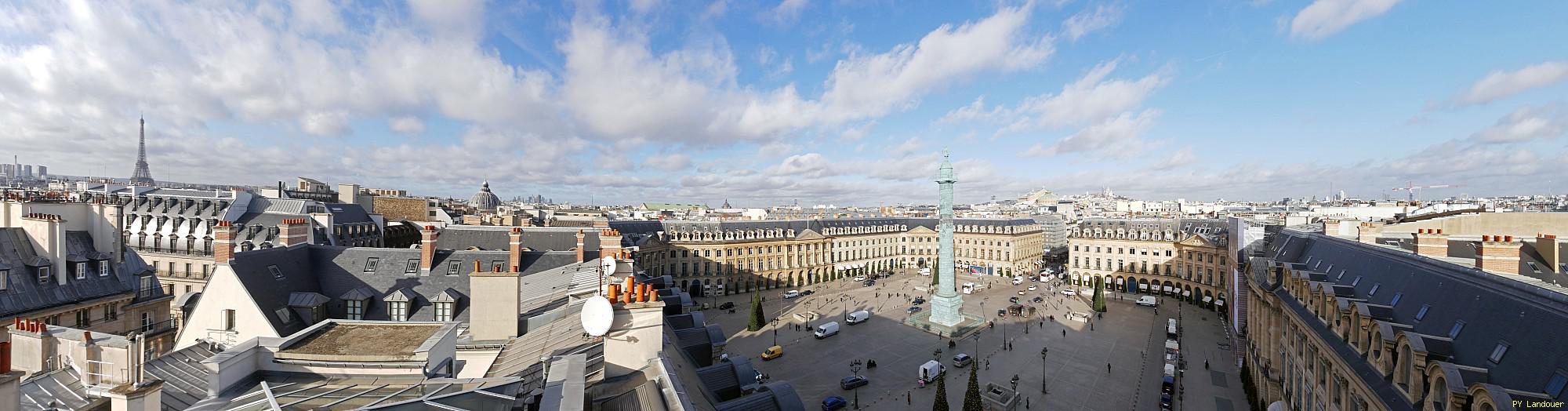 Paris vu d'en haut, 8 place Vendme