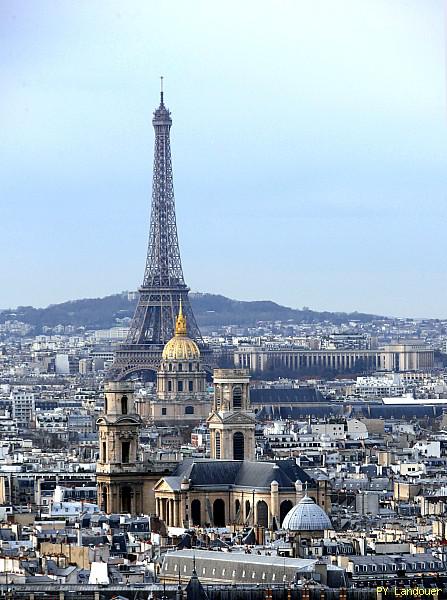 Paris vu d'en haut, Tour Eiffel, tour Zamansky