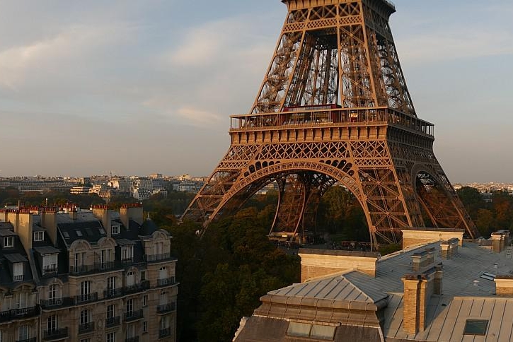 Paris vu d'en haut, Tour Eiffel, 