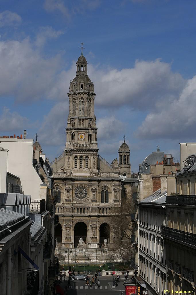 Paris vu d'en haut, glise de la Trinit, 