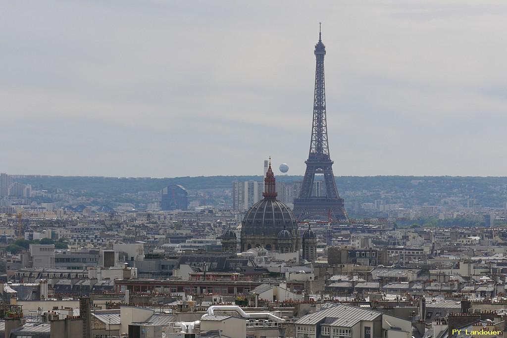Paris vu d'en haut, Tour Eiffel, 3 rue Caulaincourt