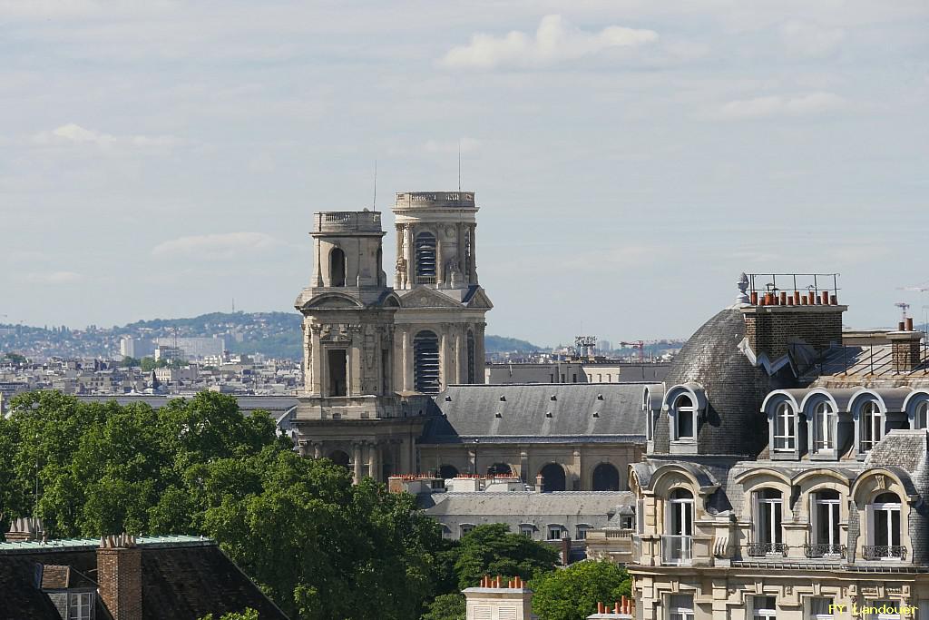 Paris vu d'en haut, glise Saint-Sulpice, 270 Rue Saint-Jacques