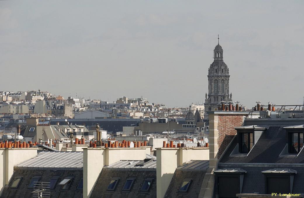 Paris vu d'en haut, glise de la Trinit, 50 rue d'Anjou