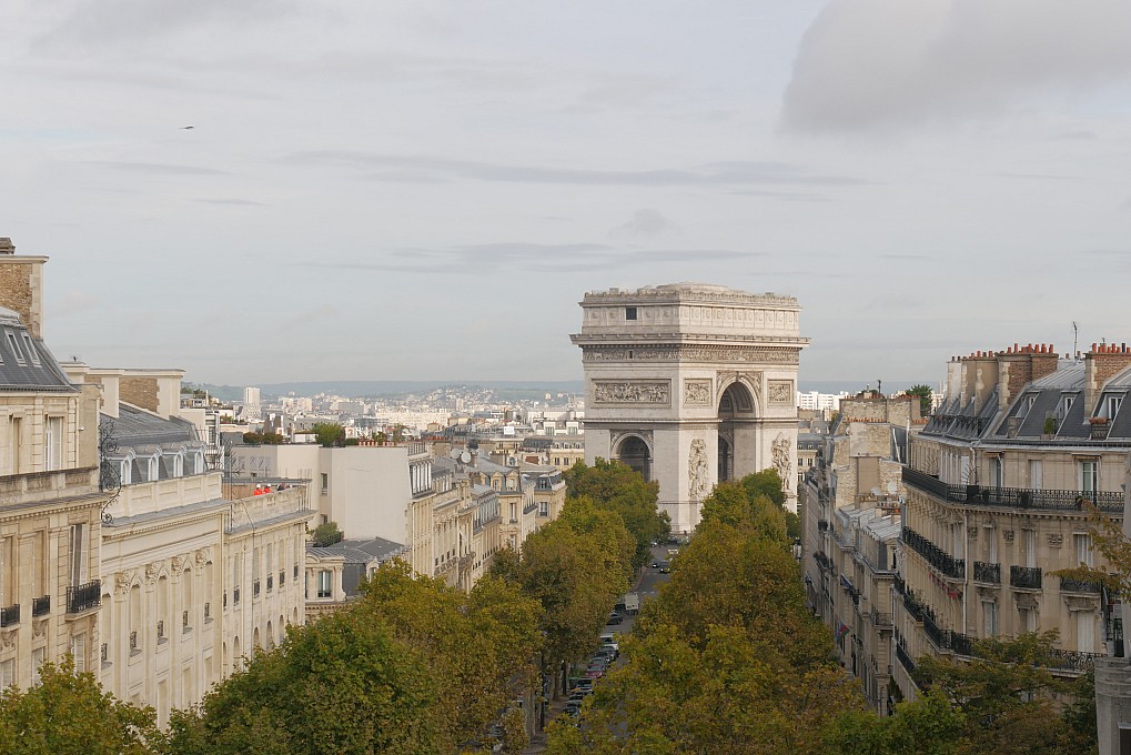 Paris vu d'en haut, Arc de Triomphe, 62 avenue d'Ina