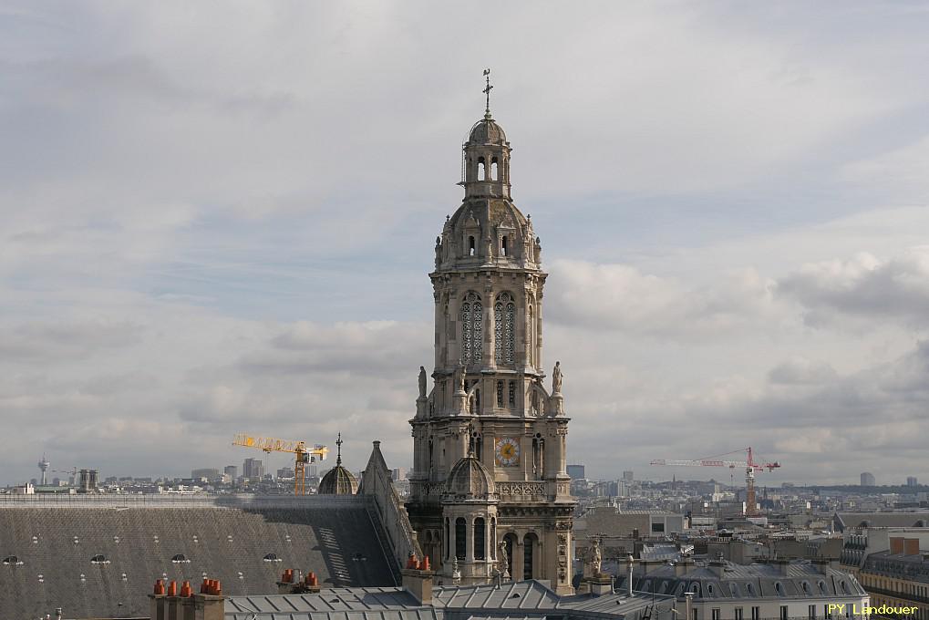 Paris vu d'en haut, glise de la Trinit, 12 rue de Londres