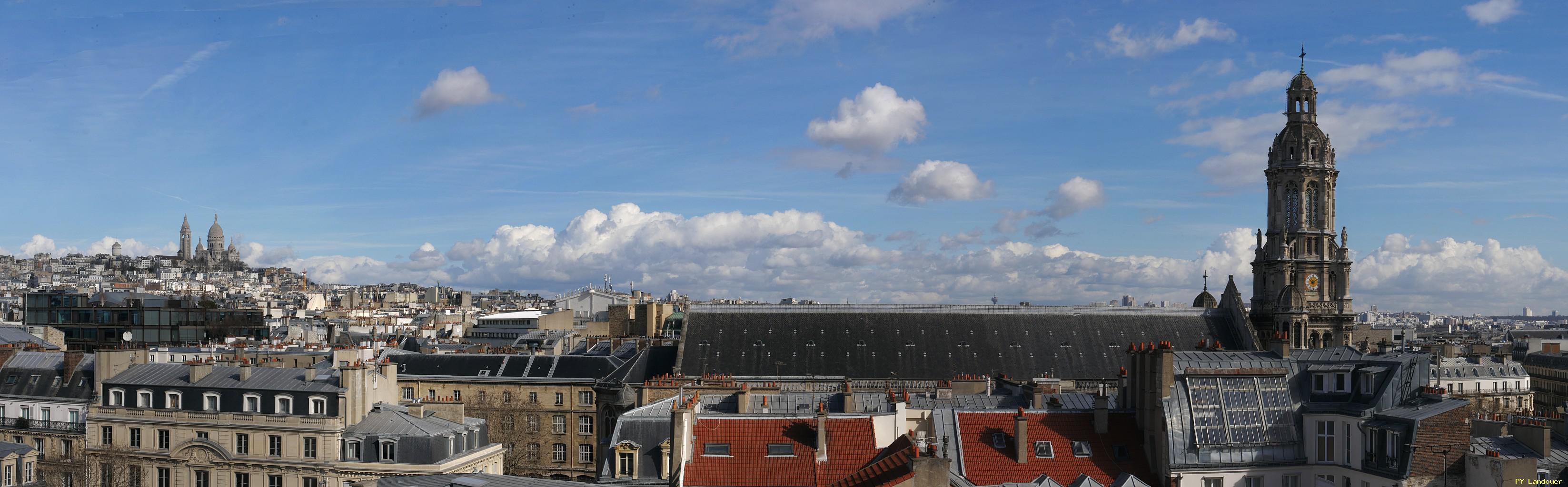 Paris vu d'en haut, glise de la Trinit, 14 rue de Londres