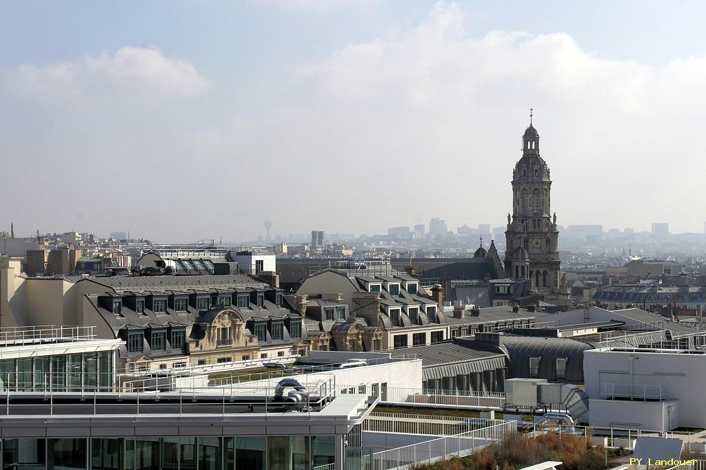 Paris vu d'en haut, glise de la Trinit, 43 rue de Londres