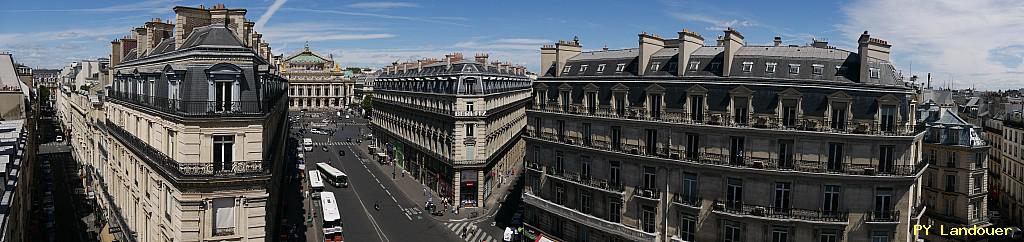 Paris vu d'en haut,  41 avenue de l'Opra