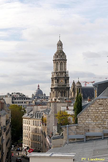 Paris vu d'en haut, glise de la Trinit, 48 rue St-Lazare