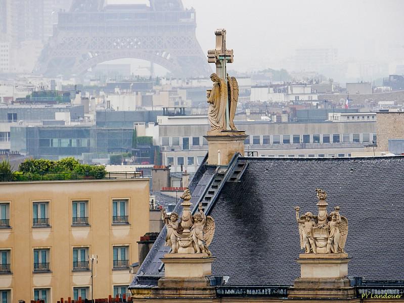 Paris vu d'en haut, glise Saint-Augustin, 19 rue de Vienne