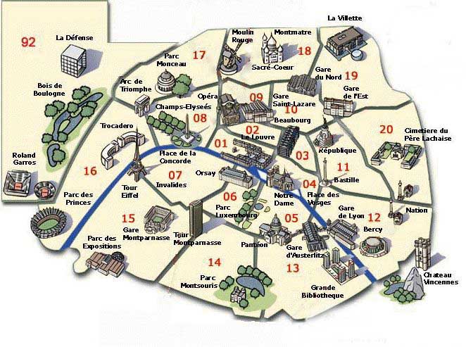 plan de Paris